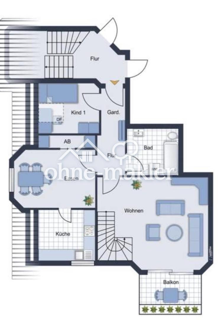 Große Maisonettewohnung in Neu Kaliß - Photo 2