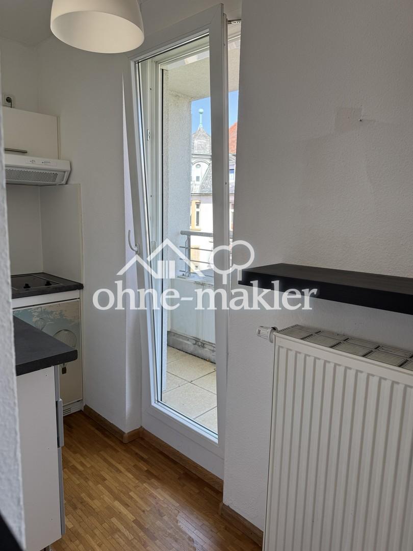 möblierte 1 Zimmerwohnung Wilhelmstr 3 zentrale Lage mit Balkon und Dachterasse - Foto 3