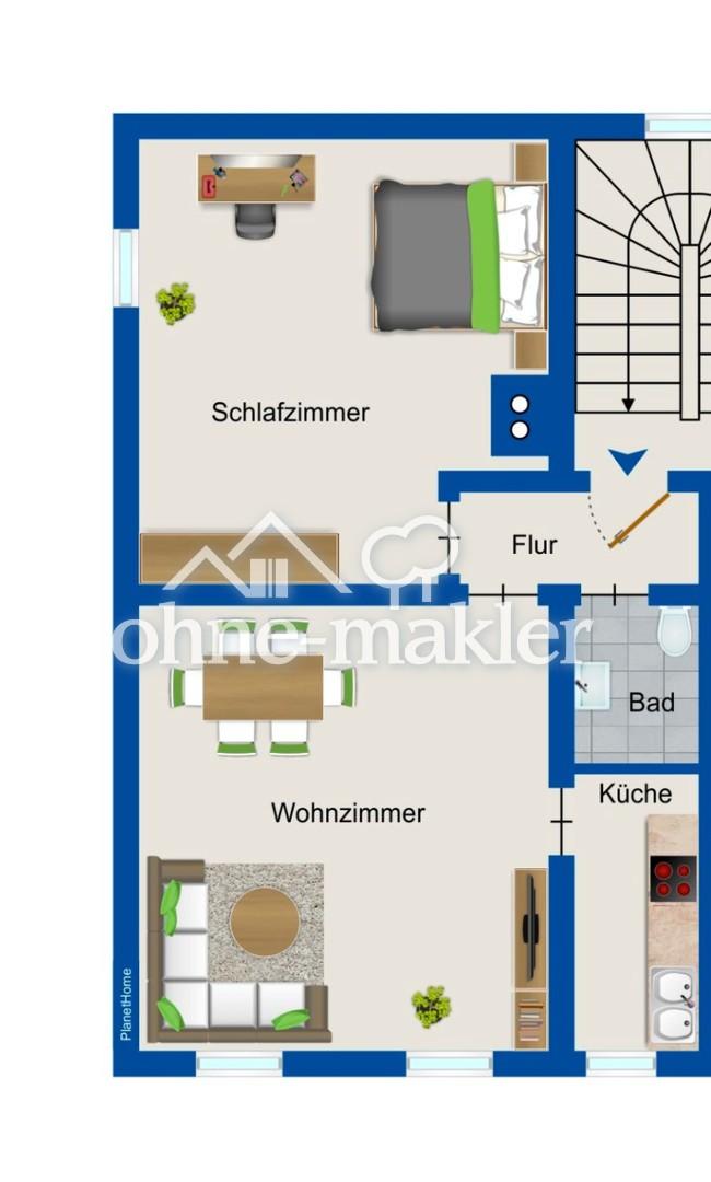 Zentrum SOB! 2-Zimmer Wohnung mit EBK - Foto 2