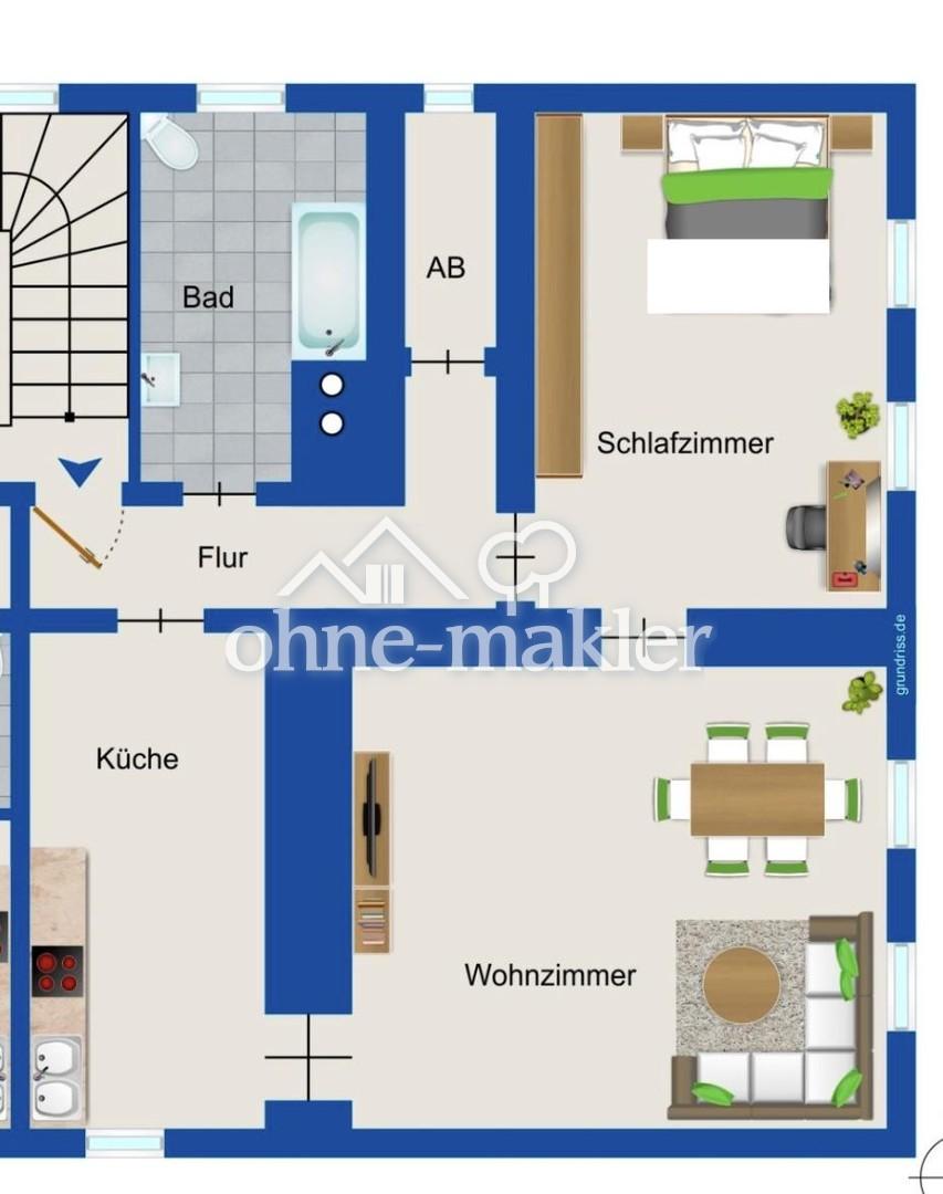 Zentrum SOB! 2-Zimmer Wohnung mit EBK - Photo 3