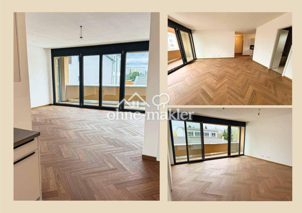 Erstbezug- hochwertige 3-Zimmer-Neubauwohnung mit 2,8m Deckenhöhe und Loggia - Foto 1