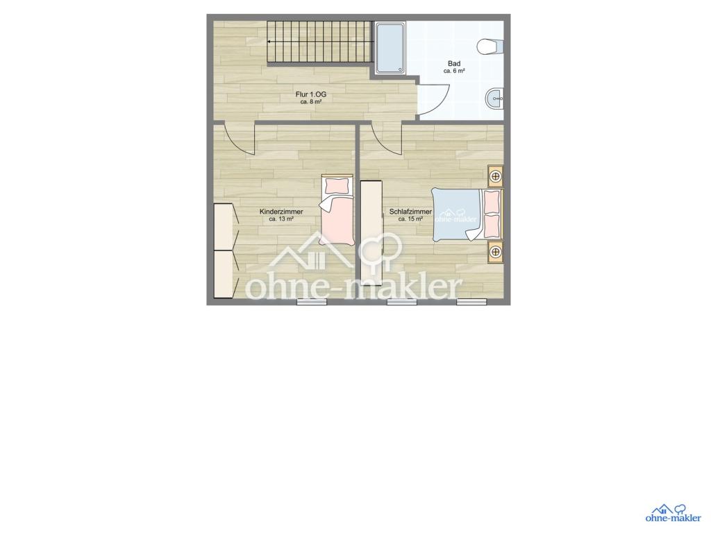 Erstbezug - 3-Raumwohnung in ruhiger Lage – Nauen OT Gohlitz - Photo 3