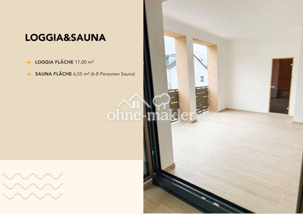 Erstbezug- hochwertige 4-Zimmer-Neubauwohnung mit 2,8m Deckenhöhe, Loggia und Sauna - Foto 1