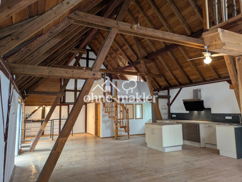 Atelier Loft Reihenend Haus 100 m2 Wohnung & Garten in Brachttal - Foto 1