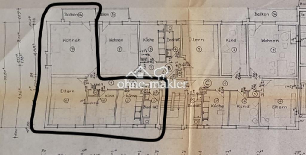 3 Zimmerwohnung im Erdgeschoss mit Balkon 73m2 - Photo 3