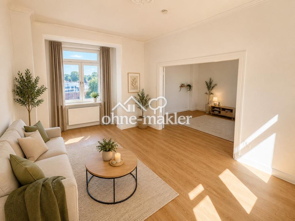 Frisch renovierte 2,5-Zimmer-Altbauwohnung mit Balkon in zentraler Lage von Solingen-Ohligs - Photo 1