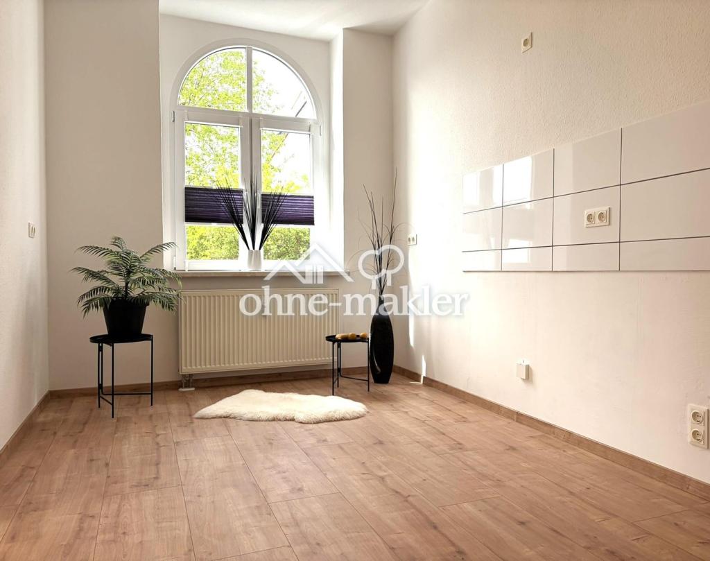 Erstbezug nach Sanierung | Lichtdurchflutete 1-Zimmer-Wohnung | ebenerdig im Zentrum von Wurzen - Foto 3