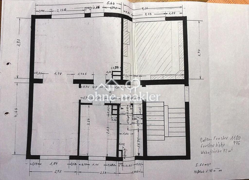 Schöne renovierte 3Zimmer Wohnung in SB-Güdingen mit Kamin-Romantik und Balkon - Photo 4