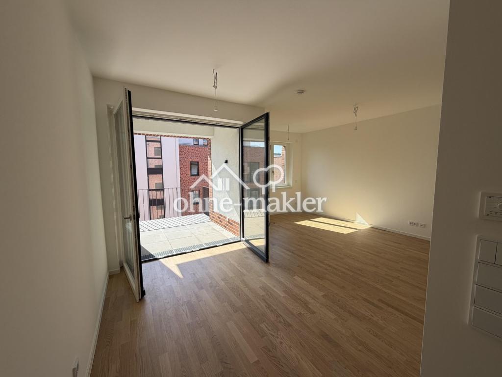Direkt am Wasser ¬| Neubau + Erstbezug | ~67qm 2 Zi. | Loggia, Fahrstuhl, Einbauküche, Stellplatz - Photo 1