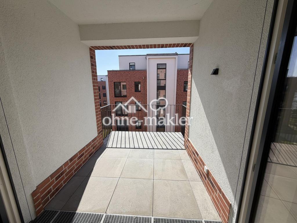 Direkt am Wasser ¬| Neubau + Erstbezug | ~67qm 2 Zi. | Loggia, Fahrstuhl, Einbauküche, Stellplatz - Photo 5