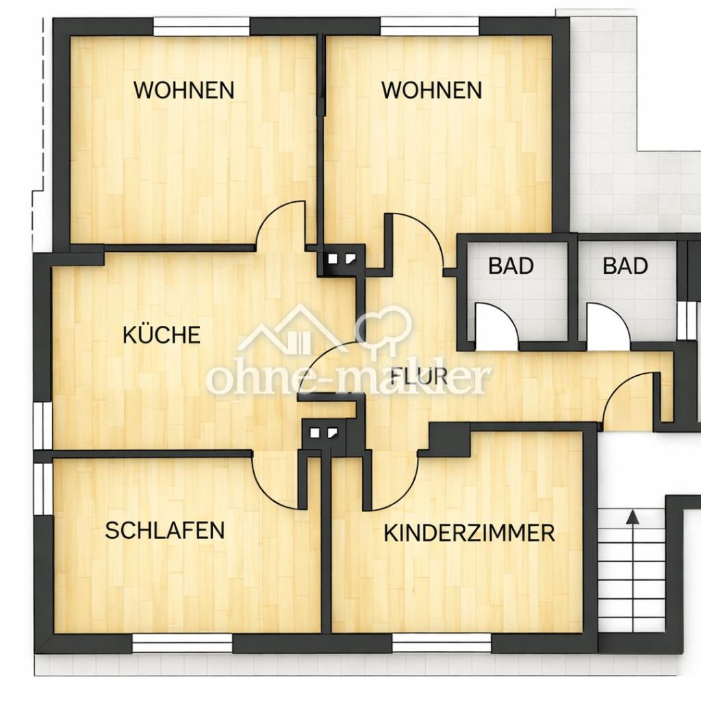 Helle DG-Wohnung im Herzen von Melle - Foto 4