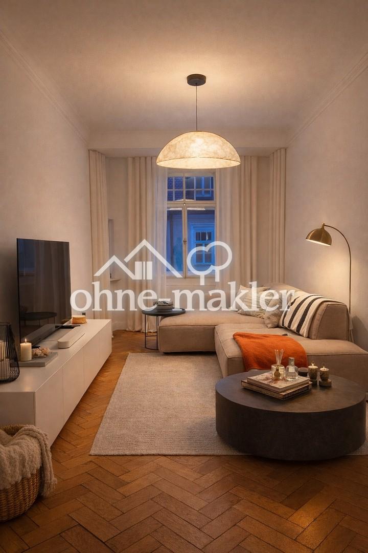 Hochwertig sanierte Altbauwohnung mit Designer-Einbauküche, Schreinereinbauten, Balkon & Stellplatz - Photo 1