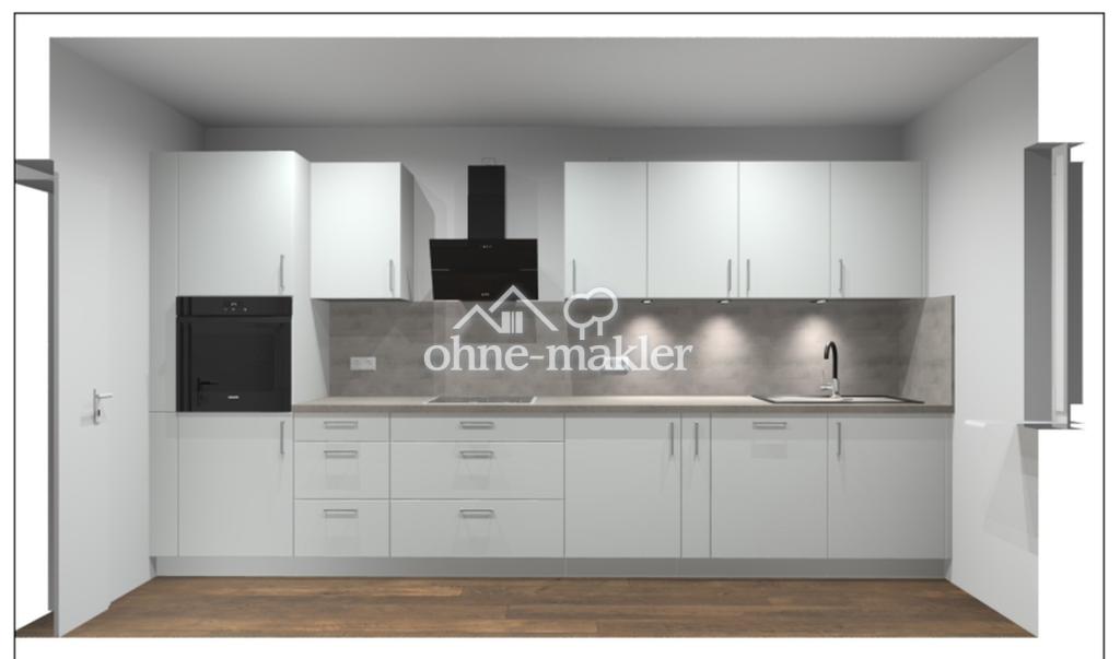 Frisch sanierte 4-Zimmer-Wohnung mit Balkon, neuer Einbauküche & Keller - Photo 1