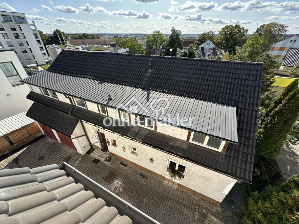 Renov. & Zentral 95qm 3-Zimmer Wng tolle Wohnküche 3er WG-geeignet mit Garten in Amberg - Foto 3