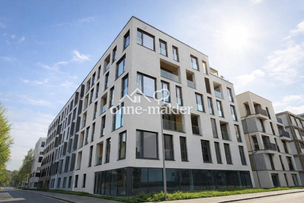 Erstbezug: 2-Zimmer im 3. OG mit EBK, Loggia & Wasserblick | Neckarbogen Heilbronn - Photo 3