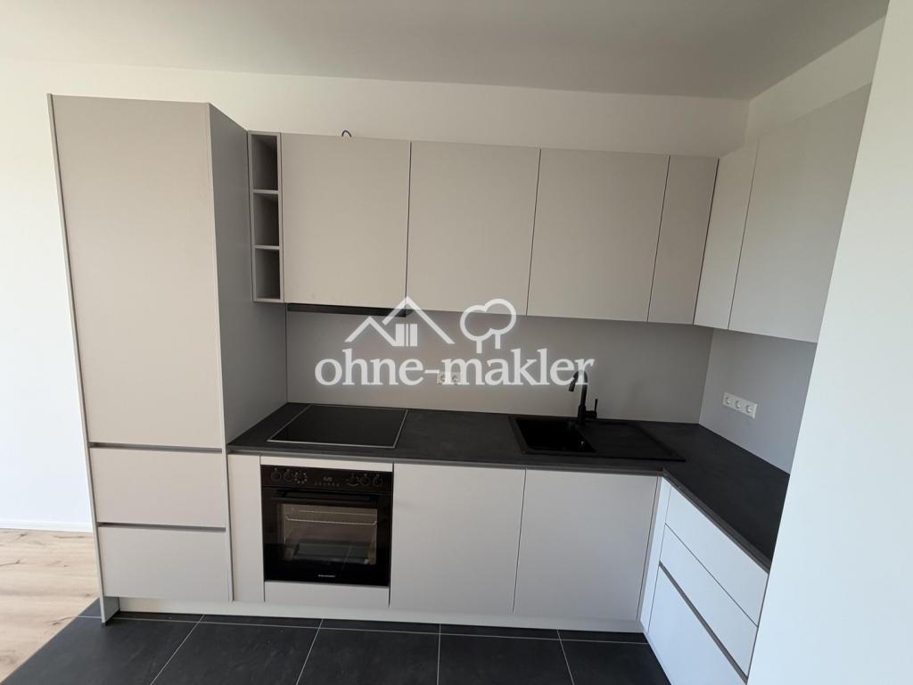 Erstbezug: 2-Zimmer im 3. OG mit EBK, Loggia & Wasserblick | Neckarbogen Heilbronn - Photo 2