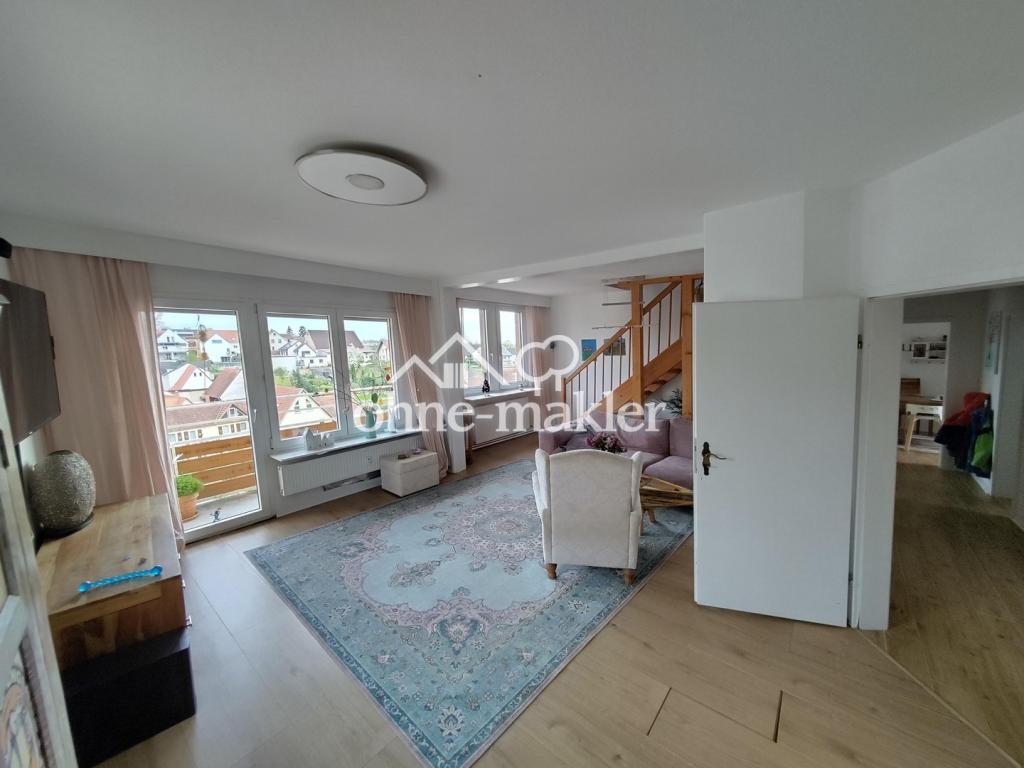 Helle Wohnung mit Teilklimatisierung im Herzen von Lützelsachsen - Photo 1