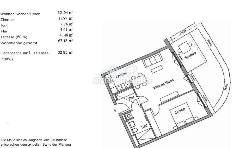 2-Zimmer-Wohnung mit Terrasse in der Lage direkt am Wasser in Berlin-Spandau - Photo 2