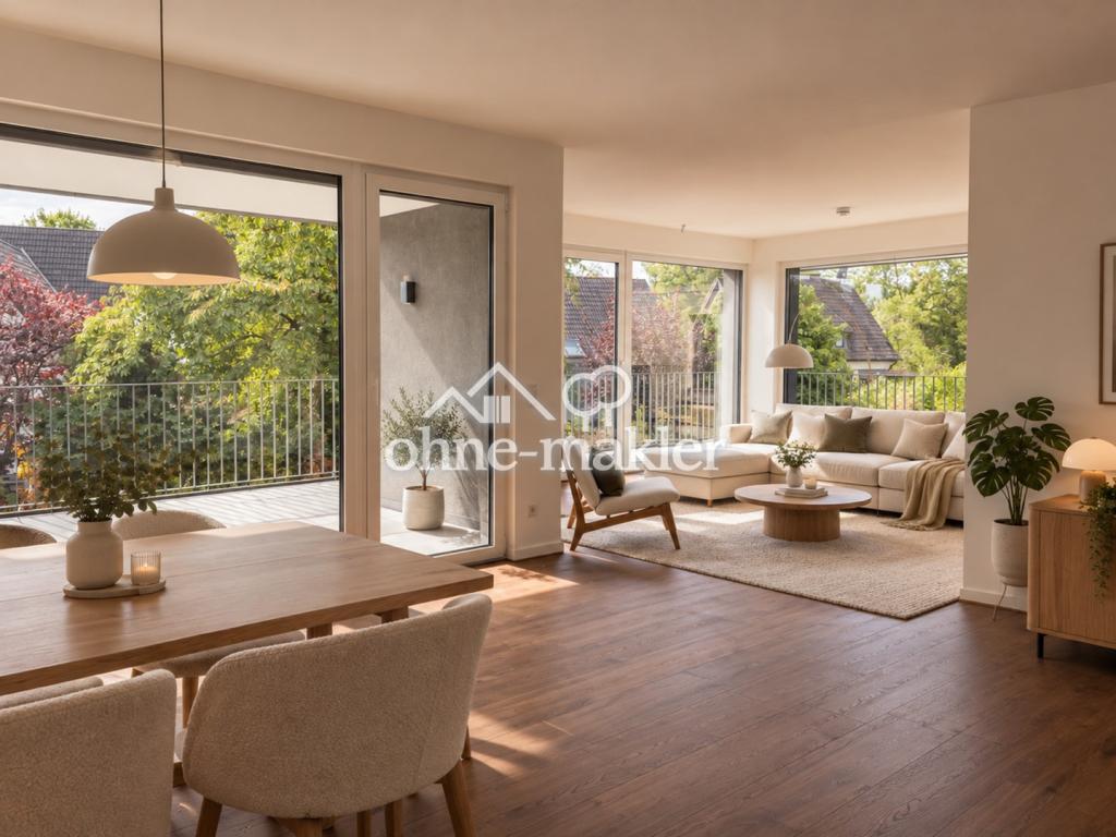 Großzügige helle Neubauwohnung mit Dachterrasse in Verl - Foto 2