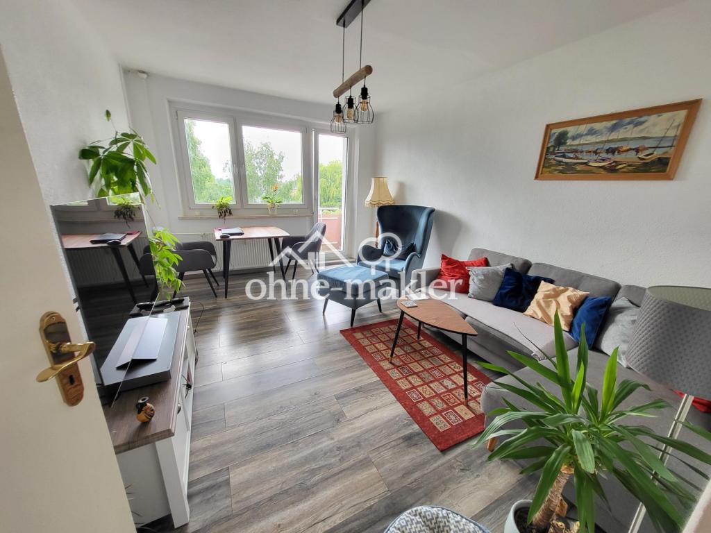 NachmieterIn gesucht. 3-Raum-Wohnung mit EBK und Balkon. - Foto 1