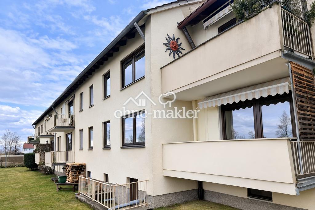 Modernisierte 4-Zimmer-Wohnung mit Westbalkon und Blick ins Grüne - Schwandorf - Foto 3