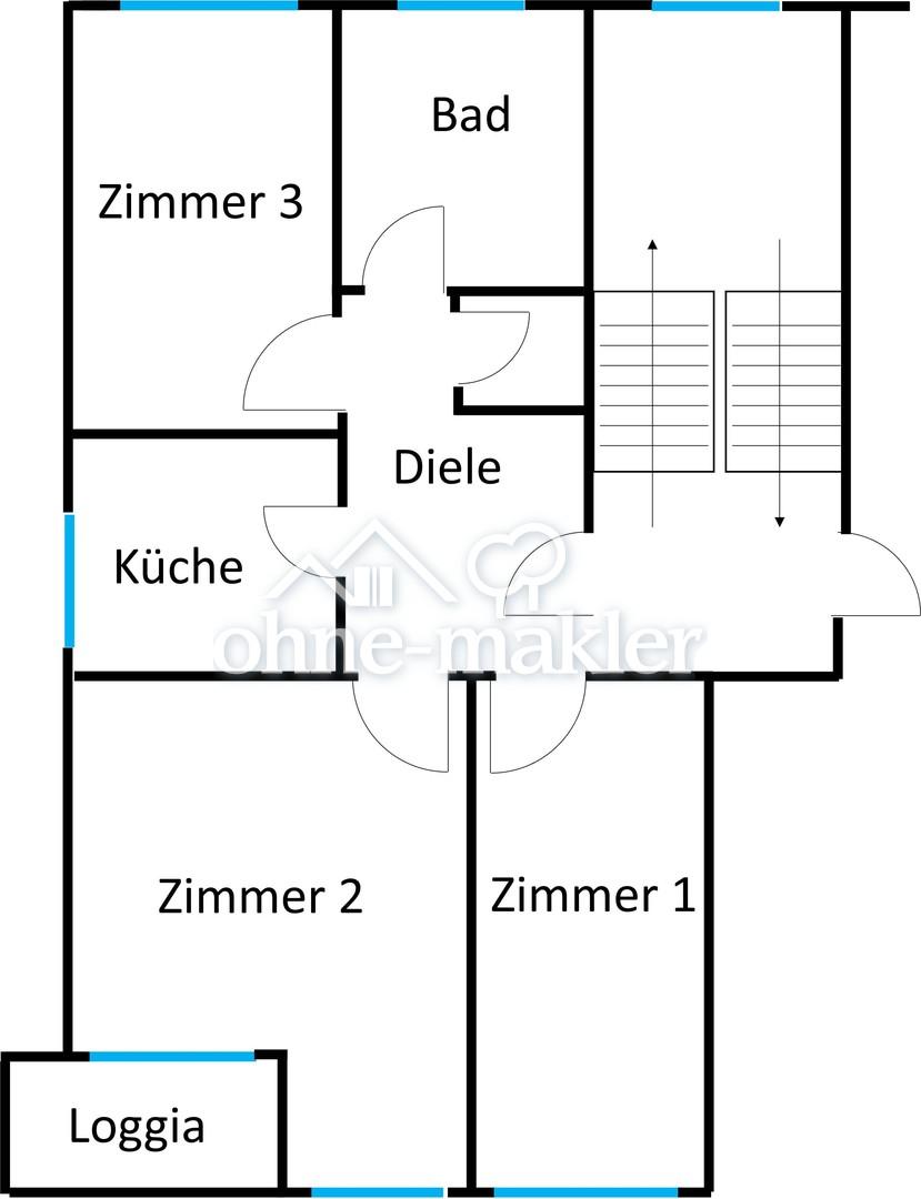 Erstbezug nach Kernsanierung - 3-Zimmerwohnung - Photo 5