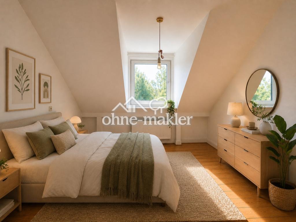 Helle Dachgeschosswohnung – nahe Förde & Kanal | 69 m² in Holtenau-Ost (vor dem MFG5-Gelände) - Photo 3