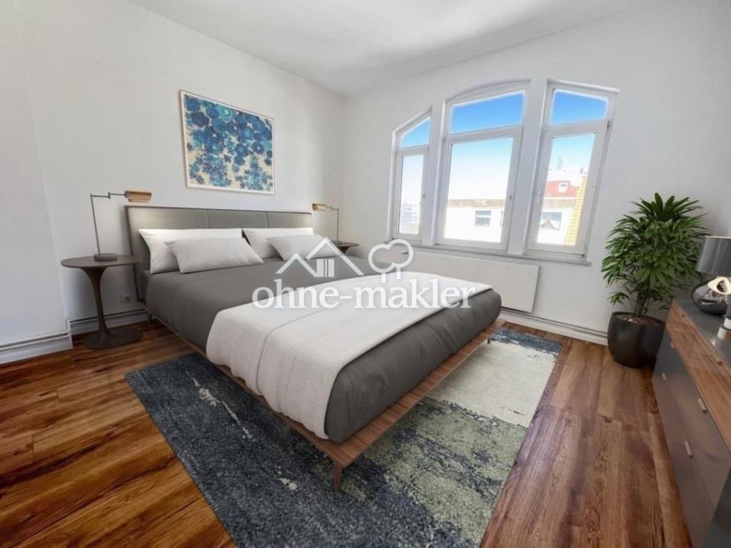 moderne 3-Zimmer-Wohnung mit Balkon im charmanten Altbau - Foto 1