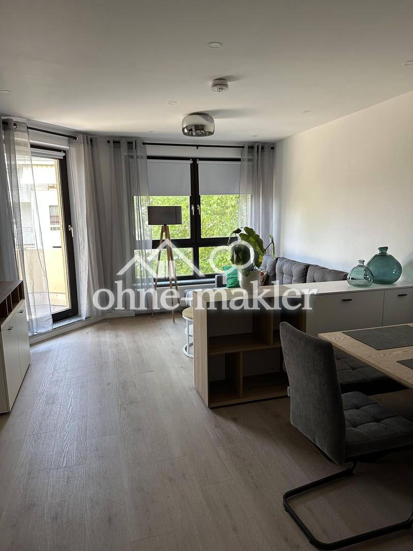 Zwischenvermietung 18.05.-30.06.26 - Vollausgestattete, Möblierte 1,5 Zimmer Designwohnung in Mainz - Foto 1