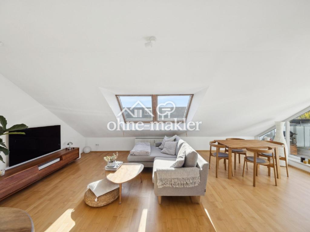 Helle 2-Zimmer Dachgeschosswohnung mit Dachterrasse in Untermenzing - Photo 1