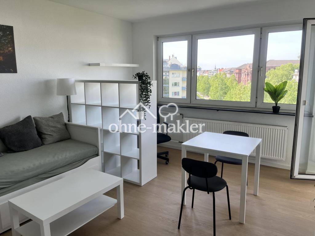 Erstbezug nach Sanierung: möblierte 1-Zi-Wohnung mit Balkon, Mannheim Oststadt - Photo 3