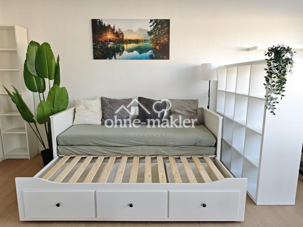 Erstbezug nach Sanierung: möblierte 1-Zi-Wohnung mit Balkon, Mannheim Oststadt - Foto 3
