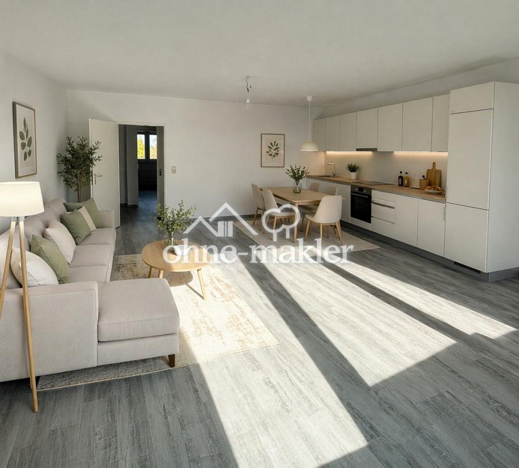Erstbezug nach Renovierung: 3-Zimmer-Wohnung – toller Grundriss & ruhige Lage mit Stellplatz - Foto 1