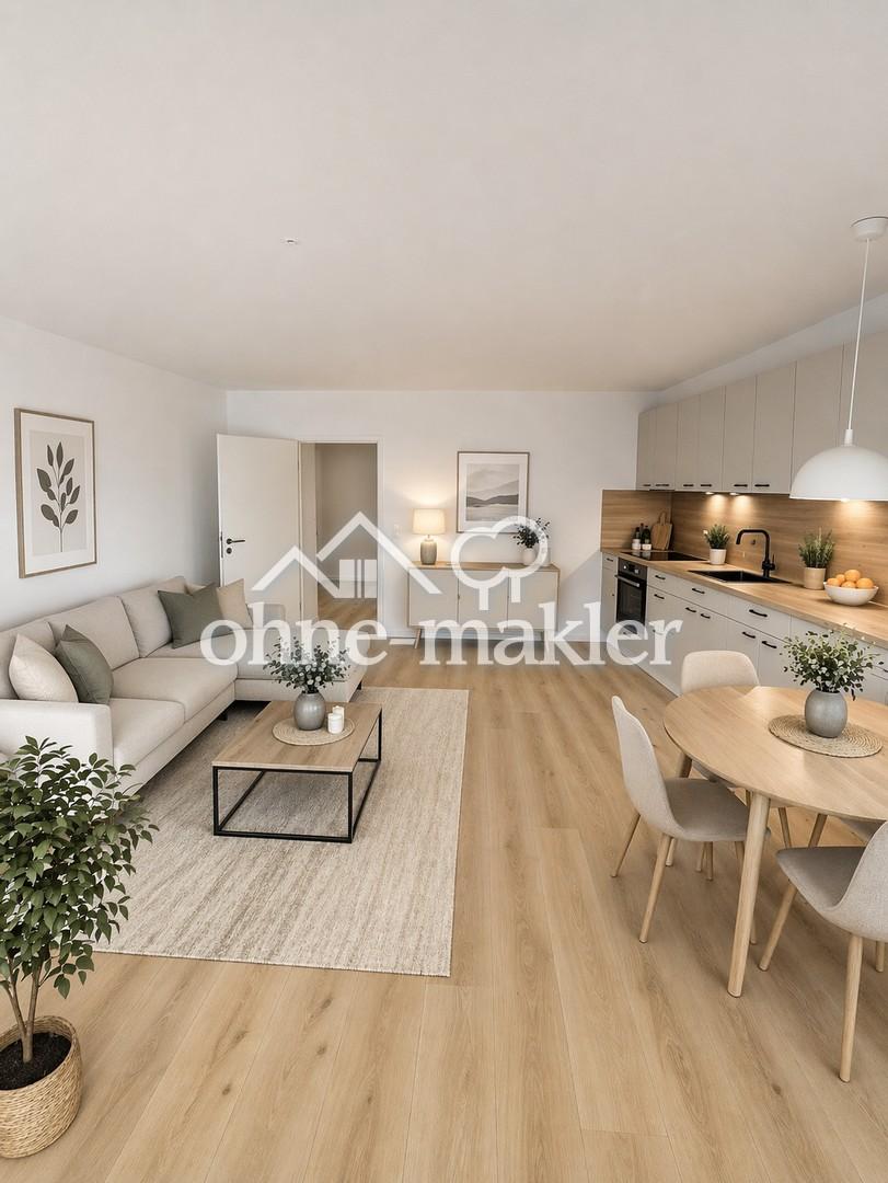 Erstbezug nach Renovierung: 3-Zimmer-Wohnung – toller Grundriss & ruhige Lage mit Stellplatz - Foto 2