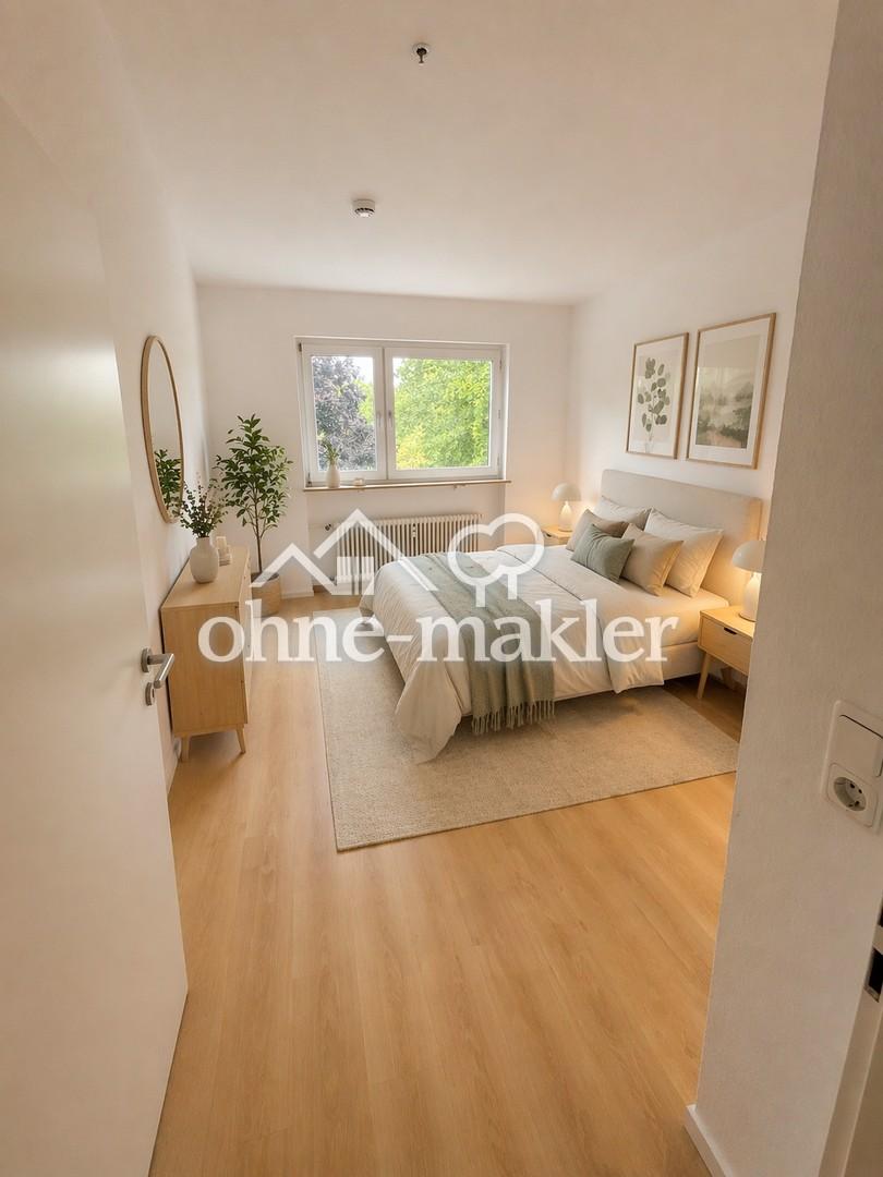 Erstbezug nach Renovierung: 3-Zimmer-Wohnung – toller Grundriss & ruhige Lage mit Stellplatz - Foto 3