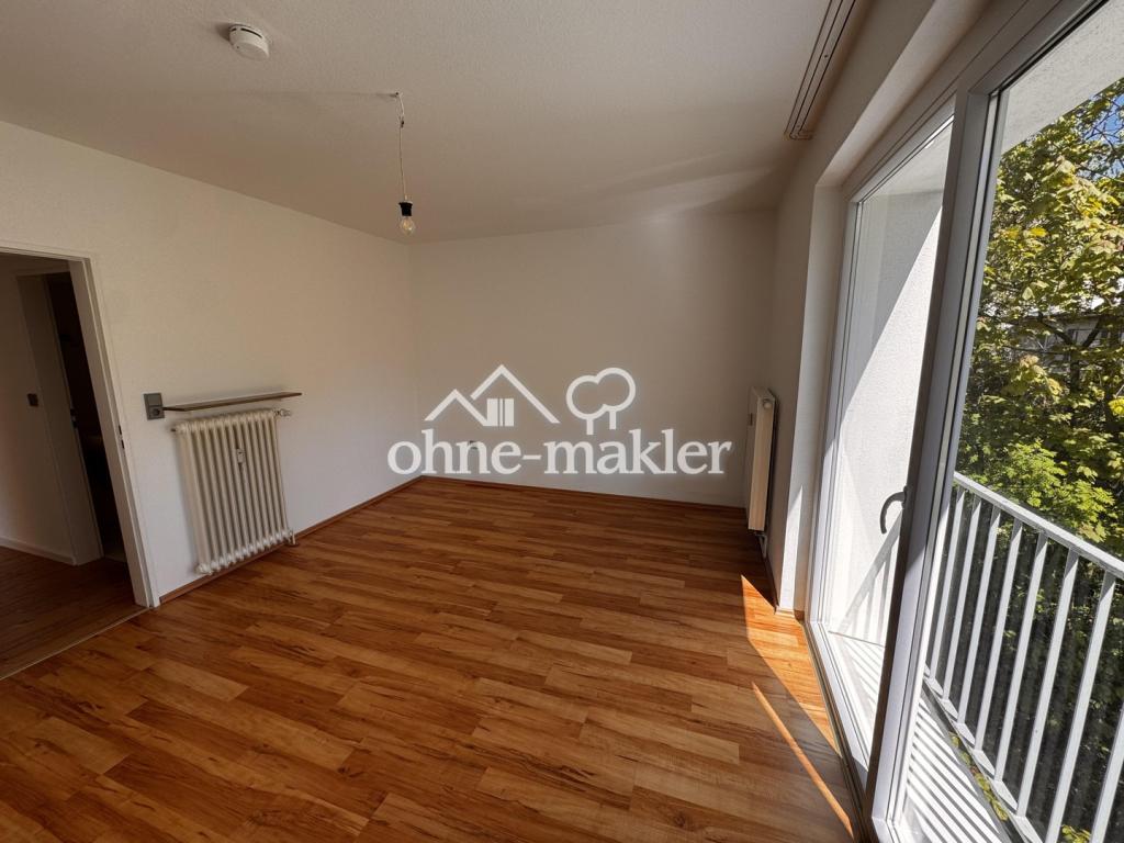 Frisch renovierte helle 3-Zimmer Wohnung in ruhiger Lage mit Balkon und Garten - Foto 3