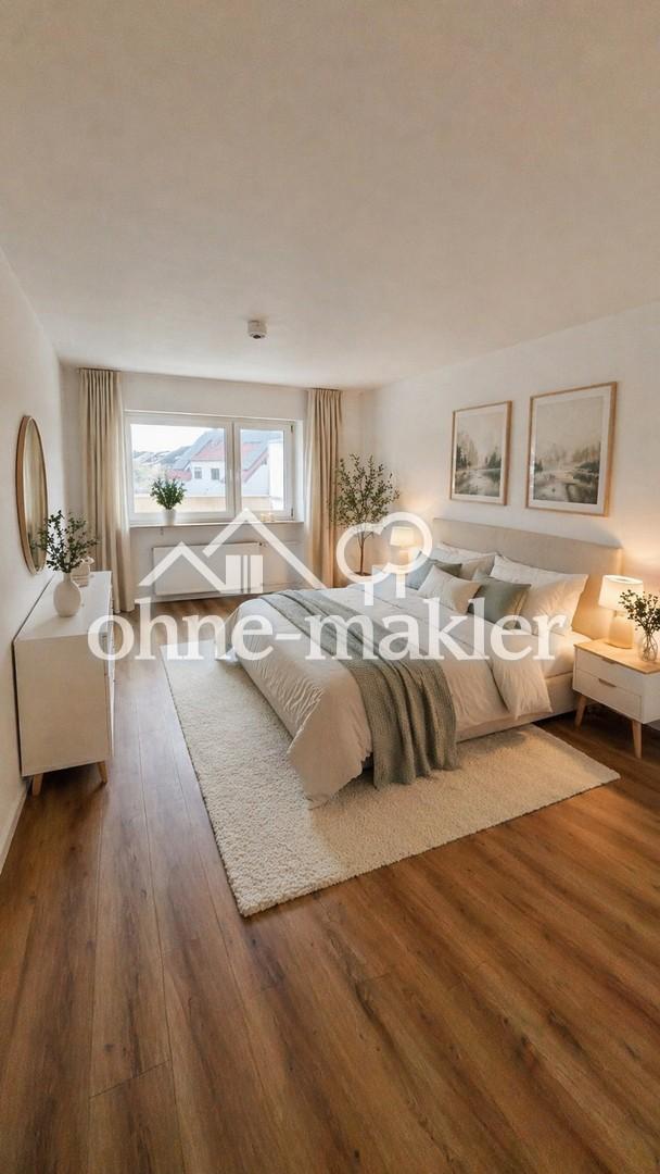 Erstbezug nach Renovierung: Sehr helle, großzügig geschnittene 3-Zimmer Wohnung mit Balkon & Garage - Photo 2