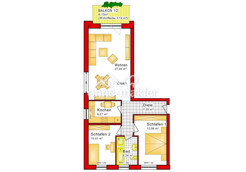 TOP Neubauwohnung im 1. OG - Photo 3