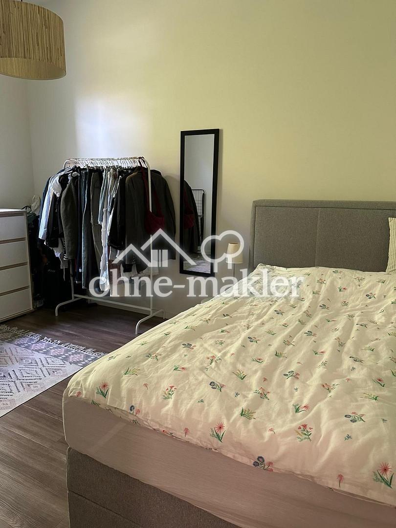 Möblierte helle 2-Zimmer-Wohnung | 45 m² | 10 Min. zur Innenstadt | Frankfurt-Nied - Foto 3