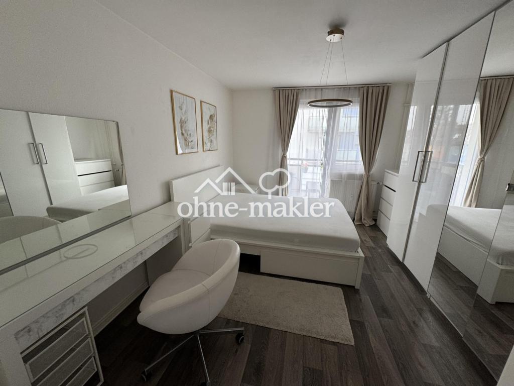 Stilvoll möblierte 2-Zimmer Wohnung mit Balkon in Frankfurt Rödelheim - Niddalage mit Top Anbindung - Photo 3