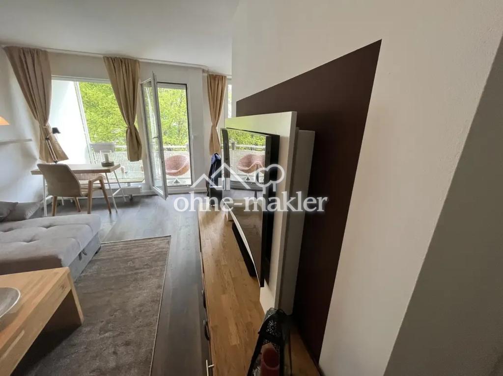 Stilvolle, voll möblierte 2-Zimmer-Wohnung mit Balkon in Berlin-Wilhelmsruh - Photo 3