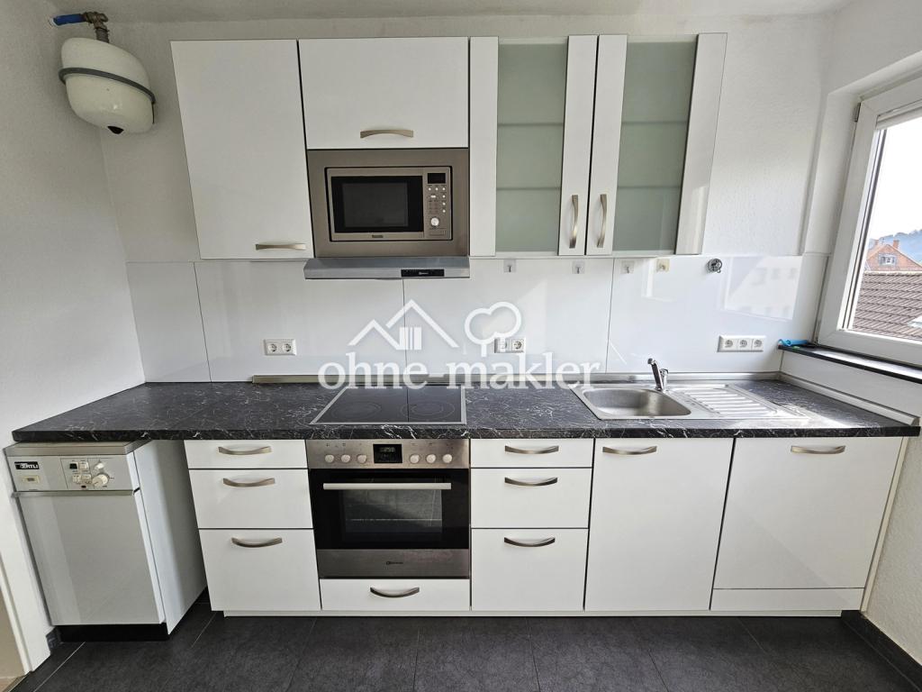 Renovierte 2 Zimmer Wohnung mit 2 Balkonen inkl. schönem Neckarblick und Einbauküche - Foto 3