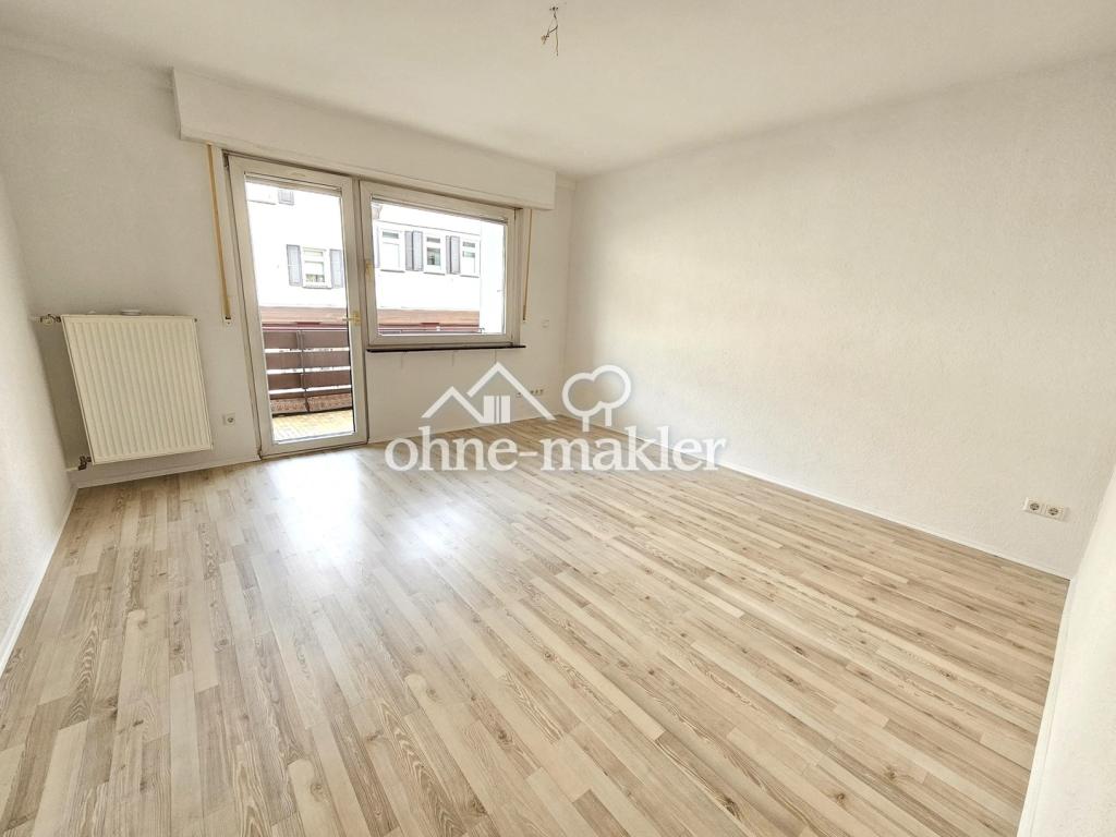 Renovierte 2 Zimmer Wohnung mit 2 Balkonen inkl. schönem Neckarblick und Einbauküche - Photo 1