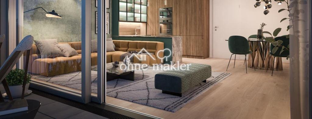 Erstbezug 2026: Helle 2-Zi.-Wohnung in ruhiger Villenlage – Balkon ins Grüne, hohe Decken, TG - Foto 1