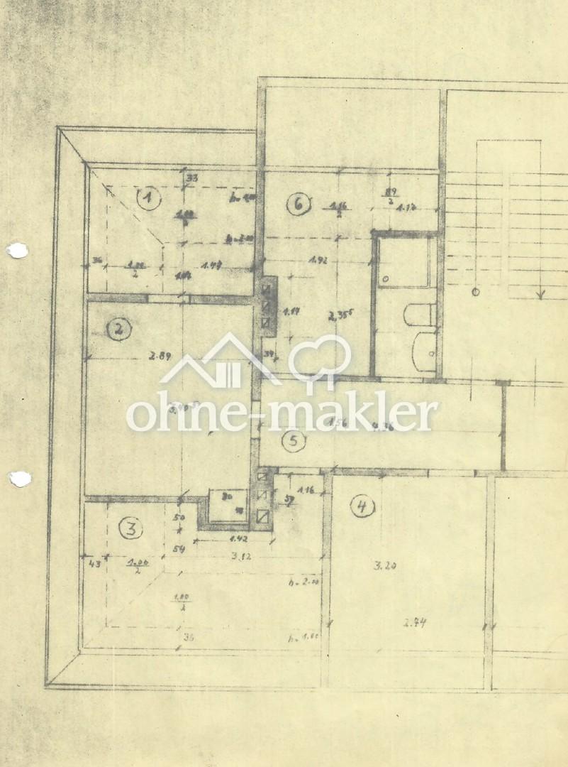 4 Zimmer Dachgeschosswohnung mit Einbauküche - Photo 2