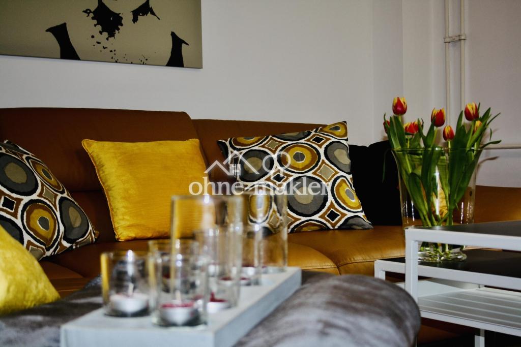 Schicke möblierte Souterrain-Wohnung, 55 qm, in Mainz-Lerchenberg zu vermieten - Photo 2