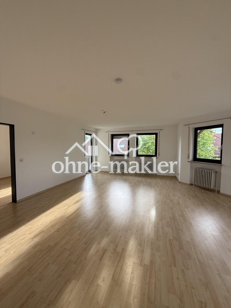 Lichtdurchflutete 3-Zimmer-Wohnung mit zwei Balkonen in bevorzugter Lage von Günzburg - Foto 2