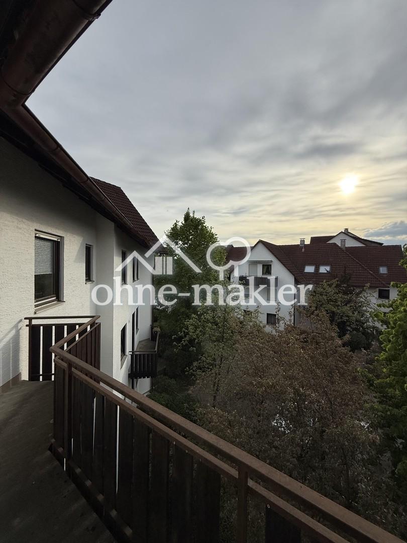 Lichtdurchflutete 3-Zimmer-Wohnung mit zwei Balkonen in bevorzugter Lage von Günzburg - Foto 5