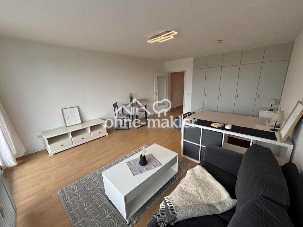 Möbelierte 1-Zimmer Wohnung mit Balkon, Schwimmbad und Sauna - Photo 1