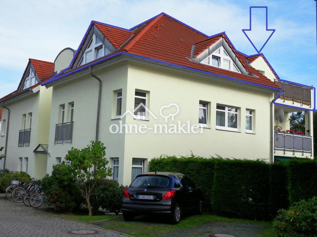 Super sonnige DG-Whg in Stadtvilla Pankow Rosenthal mit 2 Balkone - Foto 3
